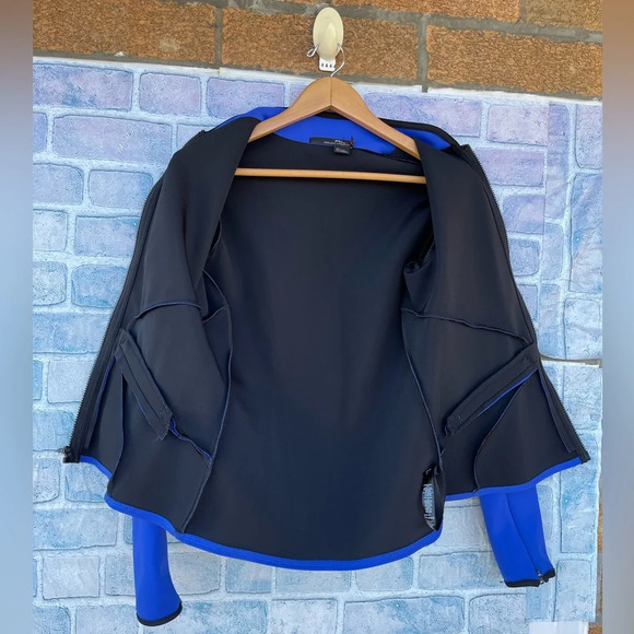 Ralph Lauren RLX sporty scuba cobalt blue jacket with zippers size medium - Picture 7 of 10